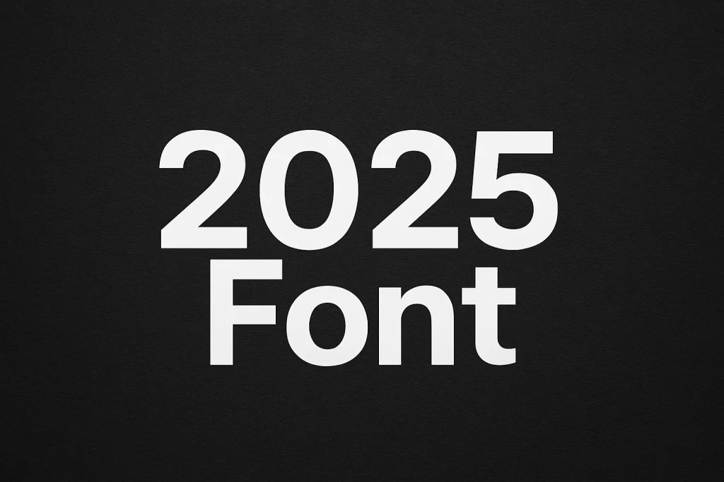 2025 Font