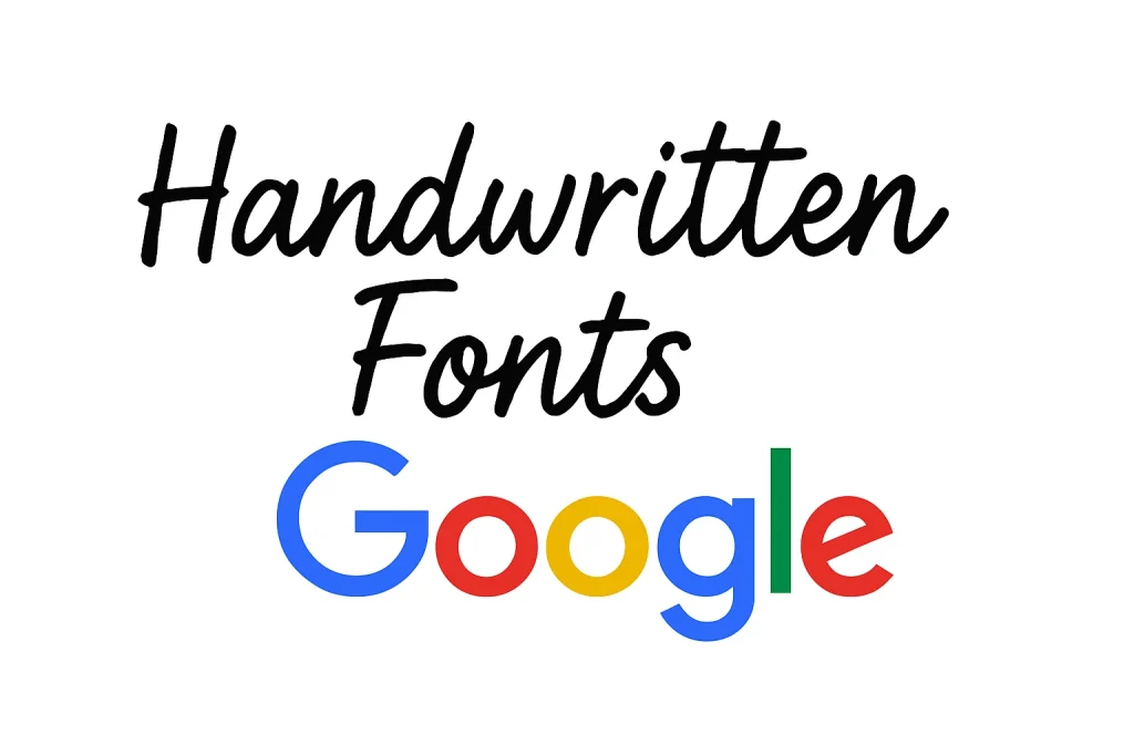 Handwritten Fonts Google