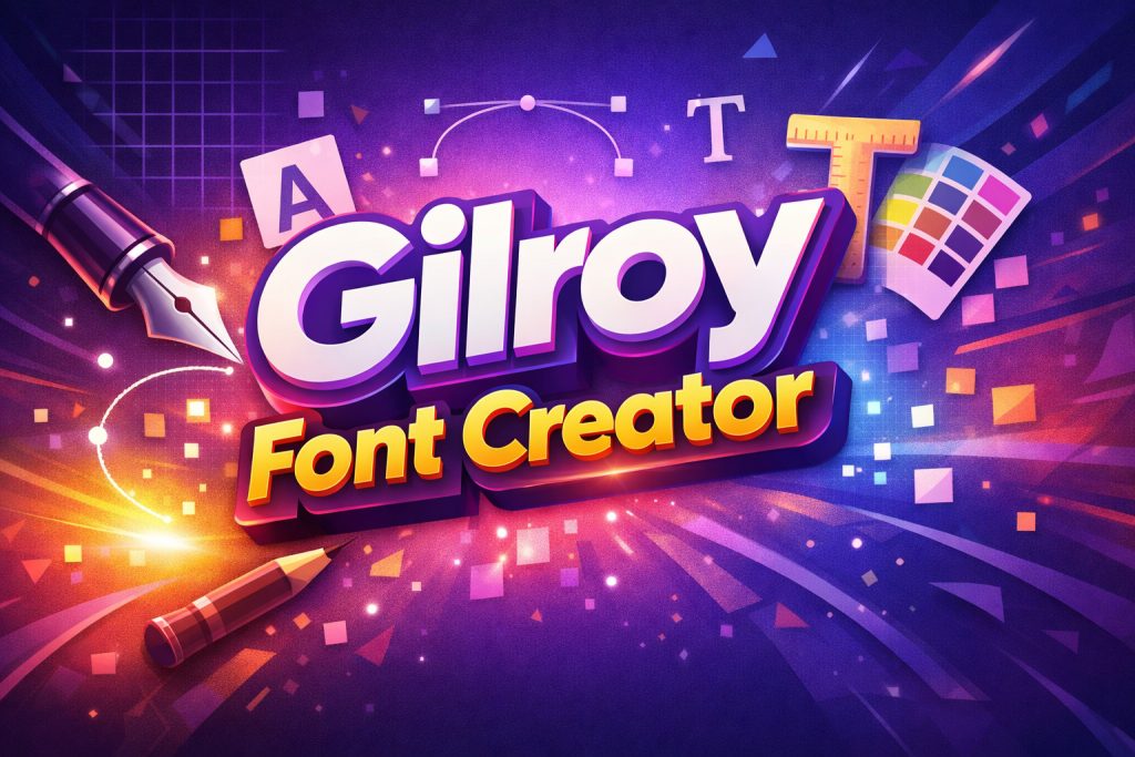 Gilroy Font Creator